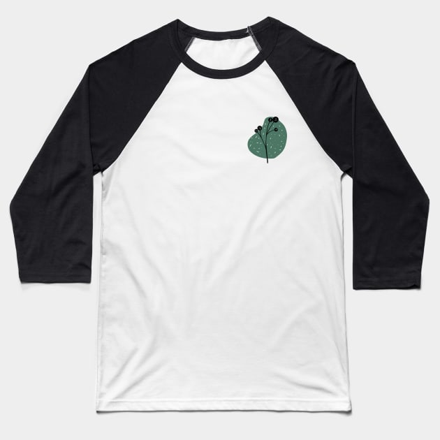 simple flower design Baseball T-Shirt by viovi